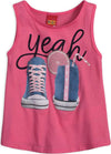Completo Bambina Coordinato Tennis Gonna Pantalone Canotta Completino Estivo Bimba 100% Cotone Rosa e Blu Top e Gonna Fashion Bimba Estate COMPLETINO Piccole Canaglie - Tropea, Commerciovirtuoso.it