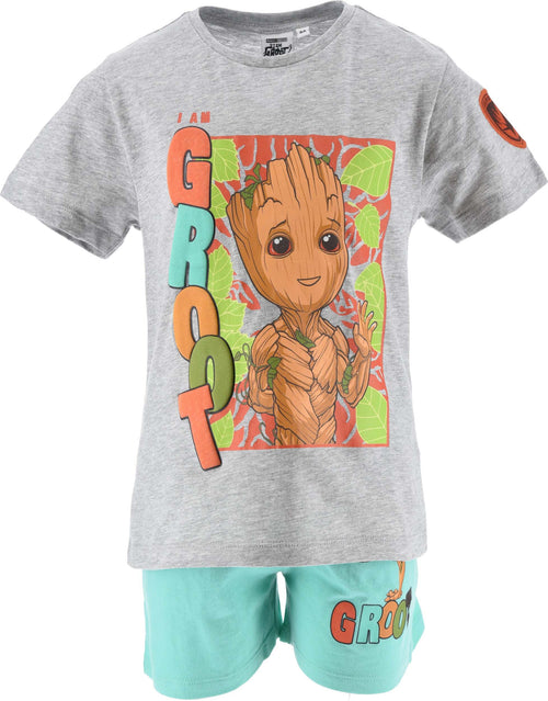 Completo bambino I'm Groot da 3 a 6 anni Moda/Bambini e ragazzi/Abbigliamento/Completi e coordinati/Completi due pezzi con pantaloncino Store Kitty Fashion - Roma, Commerciovirtuoso.it