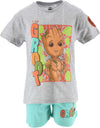 Completo bambino I'm Groot da 3 a 6 anni Moda/Bambini e ragazzi/Abbigliamento/Completi e coordinati/Completi due pezzi con pantaloncino Store Kitty Fashion - Roma, Commerciovirtuoso.it