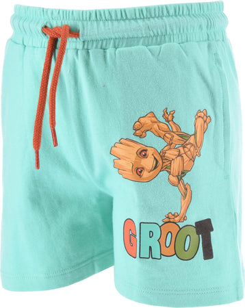 Completo bambino I'm Groot da 3 a 6 anni Moda/Bambini e ragazzi/Abbigliamento/Completi e coordinati/Completi due pezzi con pantaloncino Store Kitty Fashion - Roma, Commerciovirtuoso.it
