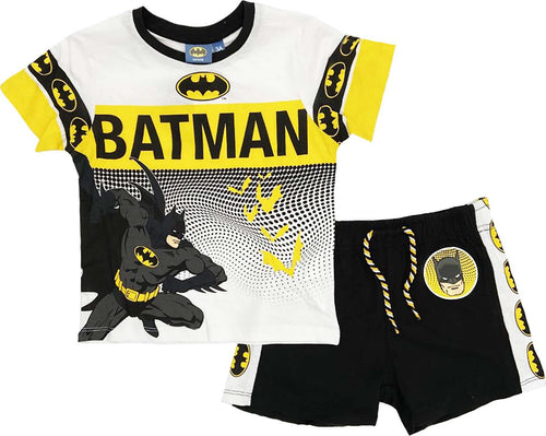 Completo Batman bambino Moda/Bambini e ragazzi/Abbigliamento/Completi e coordinati/Completi due pezzi con pantaloncino Store Kitty Fashion - Roma, Commerciovirtuoso.it