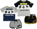 Completo Batman da 3 a 8 anni Moda/Bambini e ragazzi/Abbigliamento/Completi e coordinati/Completi due pezzi con pantaloncino Store Kitty Fashion - Roma, Commerciovirtuoso.it