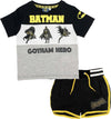 Completo Batman da 3 a 8 anni Moda/Bambini e ragazzi/Abbigliamento/Completi e coordinati/Completi due pezzi con pantaloncino Store Kitty Fashion - Roma, Commerciovirtuoso.it