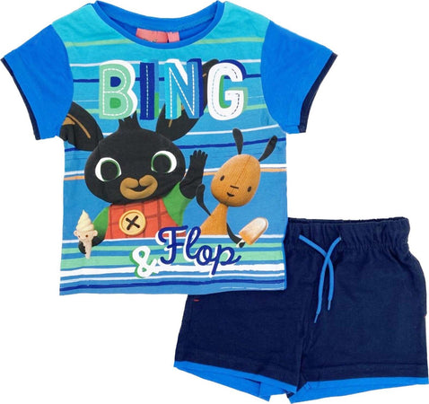Completo Bing da 3 a 6 anni Moda/Bambini e ragazzi/Abbigliamento/Completi e coordinati/Completi due pezzi con pantaloncino Store Kitty Fashion - Roma, Commerciovirtuoso.it