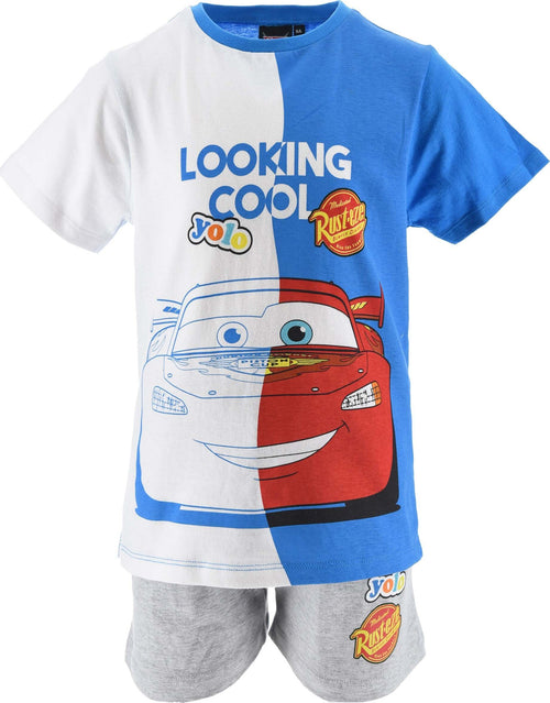 Completo Cars t-shirt con pantaloncinida 3 a 8 anni Moda/Bambini e ragazzi/Abbigliamento/Completi e coordinati/Completi due pezzi con pantaloncino Store Kitty Fashion - Roma, Commerciovirtuoso.it