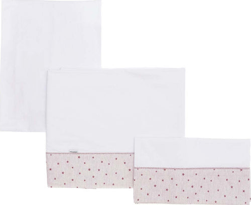 Completo Cestone 3 Pz 80X120X1 Cm Stela Rosa Casa e cucina/Tessili per la casa/Biancheria per culle e lettini/Biancheria bebè/Completi da culla La Casa Del Bebè - Napoli, Commerciovirtuoso.it