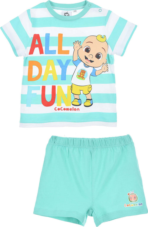 Completo Cocomelon da 12 mesi a 4 anni Moda/Bambini e ragazzi/Abbigliamento/Abbigliamento sportivo/Completi sportivi/Tute Store Kitty Fashion - Roma, Commerciovirtuoso.it