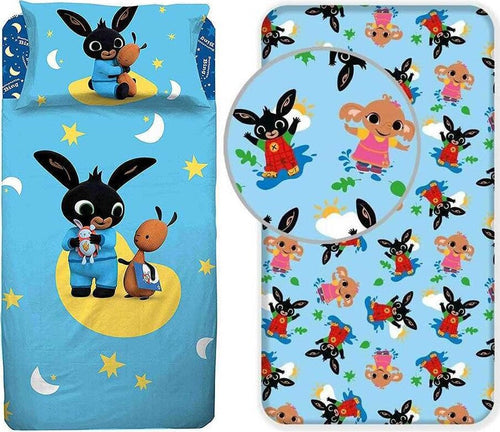 Completo Copripiumino 155x200cm per Bambini Letto Singolo 1 Piazza Con Lenzuola E Federa Bing Disney 100% Morbido Cotone Casa e cucina/Tessili per la casa/Biancheria per la cameretta/Copripiumini La Bottega del Risparmio - Bari, Commerciovirtuoso.it