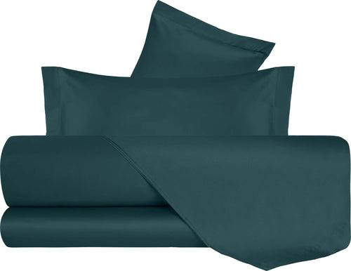 Completo Copripiumino in Raso di puro cotone Verde Smeraldo Casa e cucina/Tessili per la casa/Biancheria da letto/Copripiumini e set da letto/Set copripiumini e federe Vanita di raso - Sesto San Giovanni, Commerciovirtuoso.it
