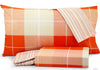 Completo-Copripiumino-Matrimoniale-Bassetti-Tennison-Arancio
