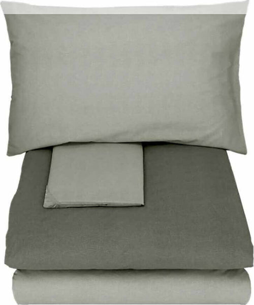 Completo Copripiumino Tinta Unita Chromo 1 Piazza E Mezza Cotone Casa e cucina/Tessili per la casa/Biancheria da letto/Copripiumini e set da letto/Set copripiumini e federe La Bottega del Risparmio - Bari, Commerciovirtuoso.it