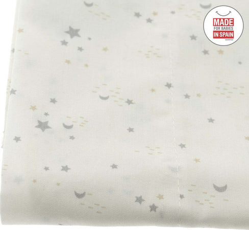 Completo Culla 3 Pz 80X120X1 Cm Sky Beige Casa e cucina/Tessili per la casa/Biancheria per culle e lettini/Biancheria bebè/Completi da culla La Casa Del Bebè - Napoli, Commerciovirtuoso.it