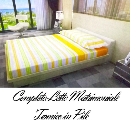 COMPLETO DA LETTO IN PILE LENZUOLO SOPRA E SOTTO 2 COPRICUSCINO ARANCIONE VERDE Casa e cucina/Tessili per la casa/Biancheria da letto/Lenzuola e federe/Set di lenzuola e federe Trade Shop italia - Napoli, Commerciovirtuoso.it