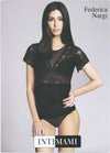 Completo Donna Intimo nero Completino Maglietta Pizzo Sexy + Slip in Pizzo Intimami Made in Italy Lingerie Semi Trasparente ART. ID 528 COMPLETO DONNA L'Orchidea - Siderno, Commerciovirtuoso.it