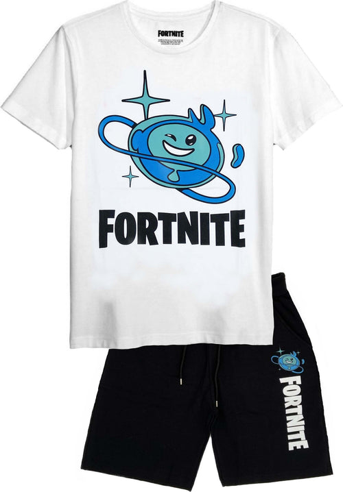 Completo Fortnite T-shirt con pantaloncino Bianco Moda/Bambini e ragazzi/Abbigliamento/Completi e coordinati/Completi due pezzi con pantaloncino Store Kitty Fashion - Roma, Commerciovirtuoso.it