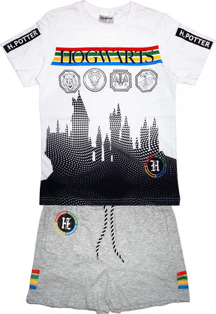 Completo Harry Potter T-shirt con pantaloncino da 6 a 12 anni Moda/Bambini e ragazzi/Abbigliamento/Completi e coordinati/Completi due pezzi con pantaloncino Store Kitty Fashion - Roma, Commerciovirtuoso.it