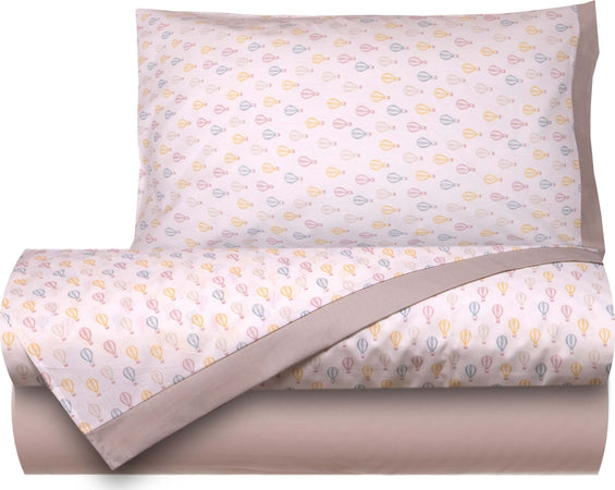 Completo Lenzuola Bambina Set Lenzuola Stampa Fantasia 100% Cotone Made in Italy Lenzuola per Culla Compatibile Cosleeping E per Letto Bambina Fantasia Mongolfiere Tortora Casa e cucina/Tessili per la casa/Biancheria per culle e lettini/Biancheria bebè/Lenzuola da culla Smartdecohome - Sesto San Giovanni, Commerciovirtuoso.it