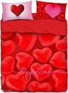 Completo Lenzuola Bassetti Matrimoniale Art. Shini Heart Stampa digitale in puro cotone Casa e cucina/Tessili per la casa/Biancheria da letto/Lenzuola e federe/Set di lenzuola e federe Biancheria Arredo Home - Nola, Commerciovirtuoso.it