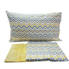 Completo Lenzuola Casa Giulia Chevron Singolo Percalle di Cotone