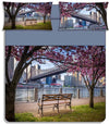 Completo lenzuola copriletto manhattan stampa digitale matrimoniale - karì