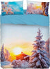 Completo lenzuola copriletto matrimoniale Bassetti art. La baita Casa e cucina/Tessili per la casa/Biancheria da letto/Lenzuola e federe/Set di lenzuola e federe Biancheria Arredo Home - Nola, Commerciovirtuoso.it