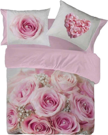 Completo-Lenzuola-Copriletto-Matrimoniale-Pierre-Cardin-in-Stampa-Digitale-4D-Bouquet