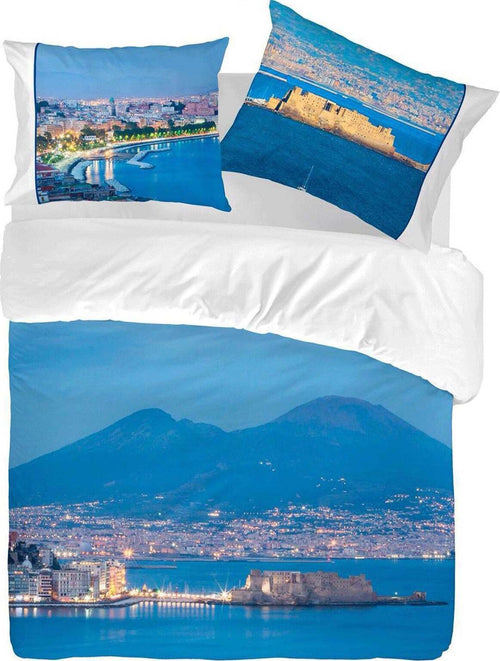 Completo-Lenzuola-Copriletto-Matrimoniale-Pierre-Cardin-in-Stampa-Digitale-4D-Napoli