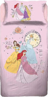 Completo Lenzuola Cotone Singolo Princess Novia Casa e cucina/Tessili per la casa/Biancheria per la cameretta/Lenzuola e federe/Set di lenzuola e federe Biancheria Arredo Home - Nola, Commerciovirtuoso.it