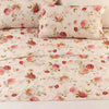 Completo Lenzuola Eden Rose Matrimoniale in Cotone - Caleffi