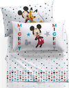 Completo Lenzuola Letto Singolo 1 Piazza Disney Mickey Stelle Caleffi Set Di Lenzuola E Federa per Bambini in Cotone 100% Con Disegni Casa e cucina/Tessili per la casa/Biancheria per la cameretta/Lenzuola e federe/Set di lenzuola e federe La Bottega del Risparmio - Bari, Commerciovirtuoso.it