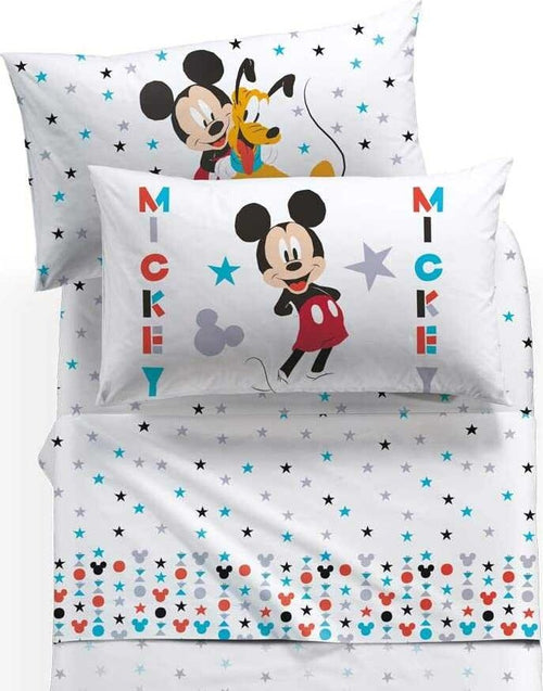 Completo Lenzuola Letto Singolo 1 Piazza Disney Mickey Stelle Caleffi Set Di Lenzuola E Federa per Bambini in Cotone 100% Con Disegni Casa e cucina/Tessili per la casa/Biancheria per la cameretta/Lenzuola e federe/Set di lenzuola e federe La Bottega del Risparmio - Bari, Commerciovirtuoso.it