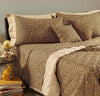 Completo-lenzuola-matrimoniale-Caleffi-art.Leopard-colore-ambra
