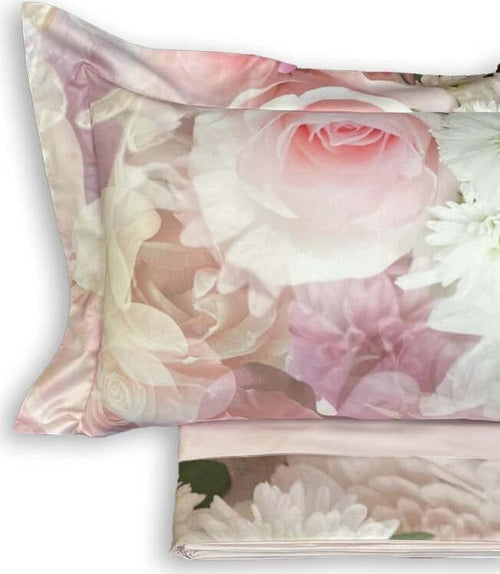 Completo Lenzuola Matrimoniale Digitale Art.roseto By Mon Amour Casa e cucina/Tessili per la casa/Biancheria da letto/Lenzuola e federe/Set di lenzuola e federe Biancheria Arredo Home - Nola, Commerciovirtuoso.it