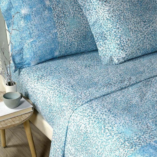 Completo Lenzuola Matrimoniale In Flanella Di Cotone Art.serenity Colore Azzurro Casa e cucina/Tessili per la casa/Biancheria da letto/Lenzuola e federe/Set di lenzuola e federe Biancheria Arredo Home - Nola, Commerciovirtuoso.it