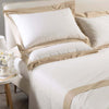 Completo-lenzuola-matrimoniale-percalle-di-cotone-Caleffi-art.Sogni-colore-naturale