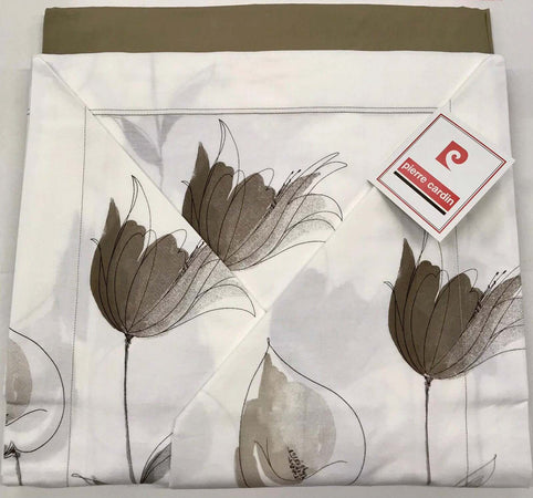 Completo-Lenzuola-Matrimoniale-Pierre-Cardin-in-Puro-Cotone-Calla