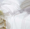 Completo-lenzuola-matrimoniale-raso-di-cotone-Caleffi-art.Melodie-colore-grigio
