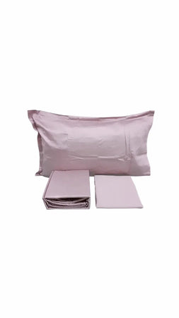 Completo Lenzuola Matrimoniale Raso Luxury Cotone