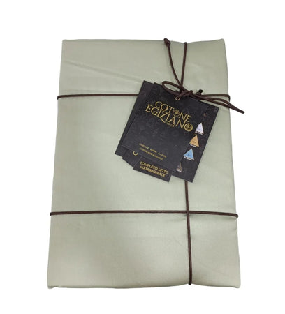 Completo Lenzuola Matrimoniale Raso Luxury Cotone