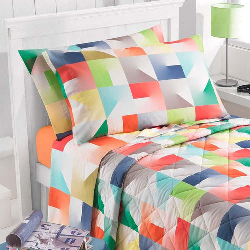 Completo-lenzuola-singolo-Gabel-art.Evolution-colore-multico