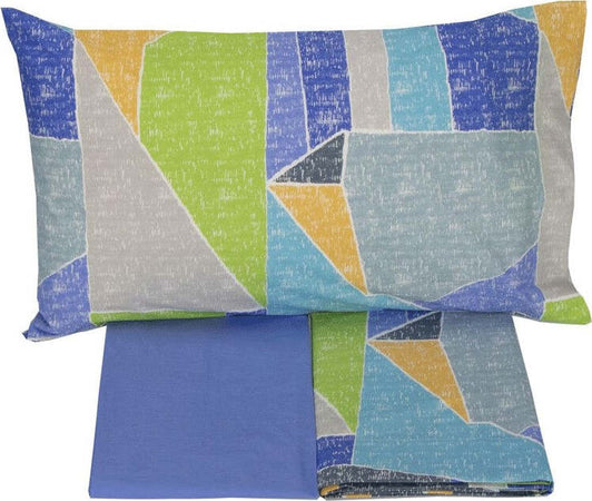 Completo-lenzuola-singolo-in-cotone-Rainbow-Gabel
