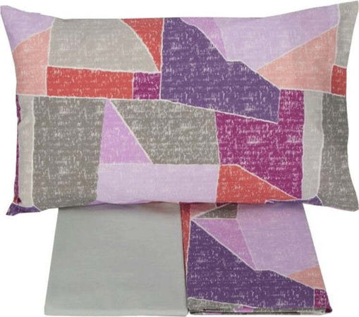 Completo-lenzuola-singolo-in-cotone-Rainbow-Gabel