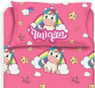 Completo-Lenzuola-Singolo-in-Cotone-Unicorno