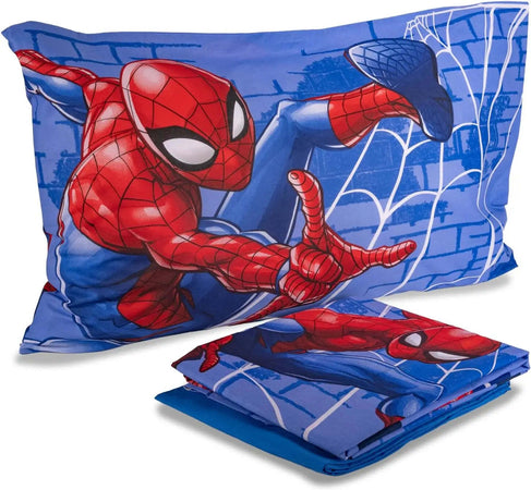 Completo lenzuola spiderman singolo 100% cotone – Disney