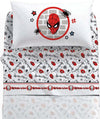 Completo-lenzuola-Spiderman-Wall-Caleffi-in-cotone