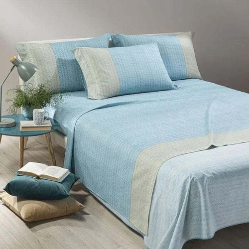 Completo Lenzuola Un Posto E Mezzo Cotone Caleffi Art.rich Colore Anice Casa e cucina/Tessili per la casa/Biancheria da letto/Lenzuola e federe/Set di lenzuola e federe Biancheria Arredo Home - Nola, Commerciovirtuoso.it