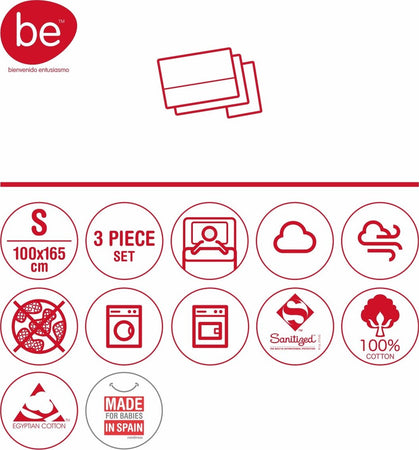 Completo Lettino 3 Pz 100X165X1 Cm Be Ocean Grigio Casa e cucina/Tessili per la casa/Biancheria per culle e lettini/Biancheria bebè/Completi da lettino con sbarre La Casa Del Bebè - Napoli, Commerciovirtuoso.it