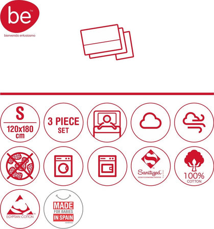 Completo Lettino 3 Pz. 120X180X1 Cm Be Teckel Pesca Casa e cucina/Tessili per la casa/Biancheria per culle e lettini/Biancheria bebè/Completi da lettino con sbarre La Casa Del Bebè - Napoli, Commerciovirtuoso.it