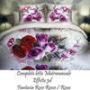COMPLETO LETTO 3D LENZUOLA MATRIMONIALE SOTTO SOPRA COPRICUSCINI ROSE ROSSE Casa e cucina/Tessili per la casa/Biancheria da letto/Lenzuola e federe/Set di lenzuola e federe Trade Shop italia - Napoli, Commerciovirtuoso.it