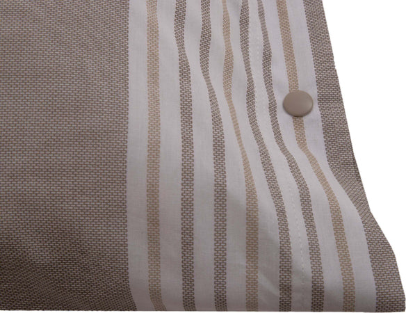 Completo Letto Con Lenzuola E Federe Stampa Fantasia a Righe in 100% Cotone Made in Italy Righe Tortora Casa e cucina/Tessili per la casa/Biancheria da letto/Lenzuola e federe/Set di lenzuola e federe Smartdecohome - Sesto San Giovanni, Commerciovirtuoso.it